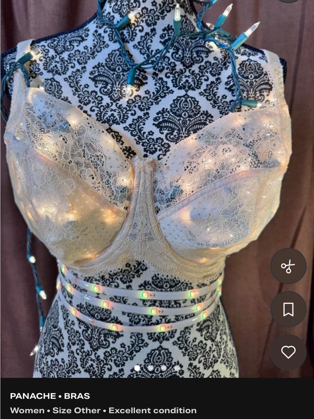 Panache Clara UK 32HH / 32L US